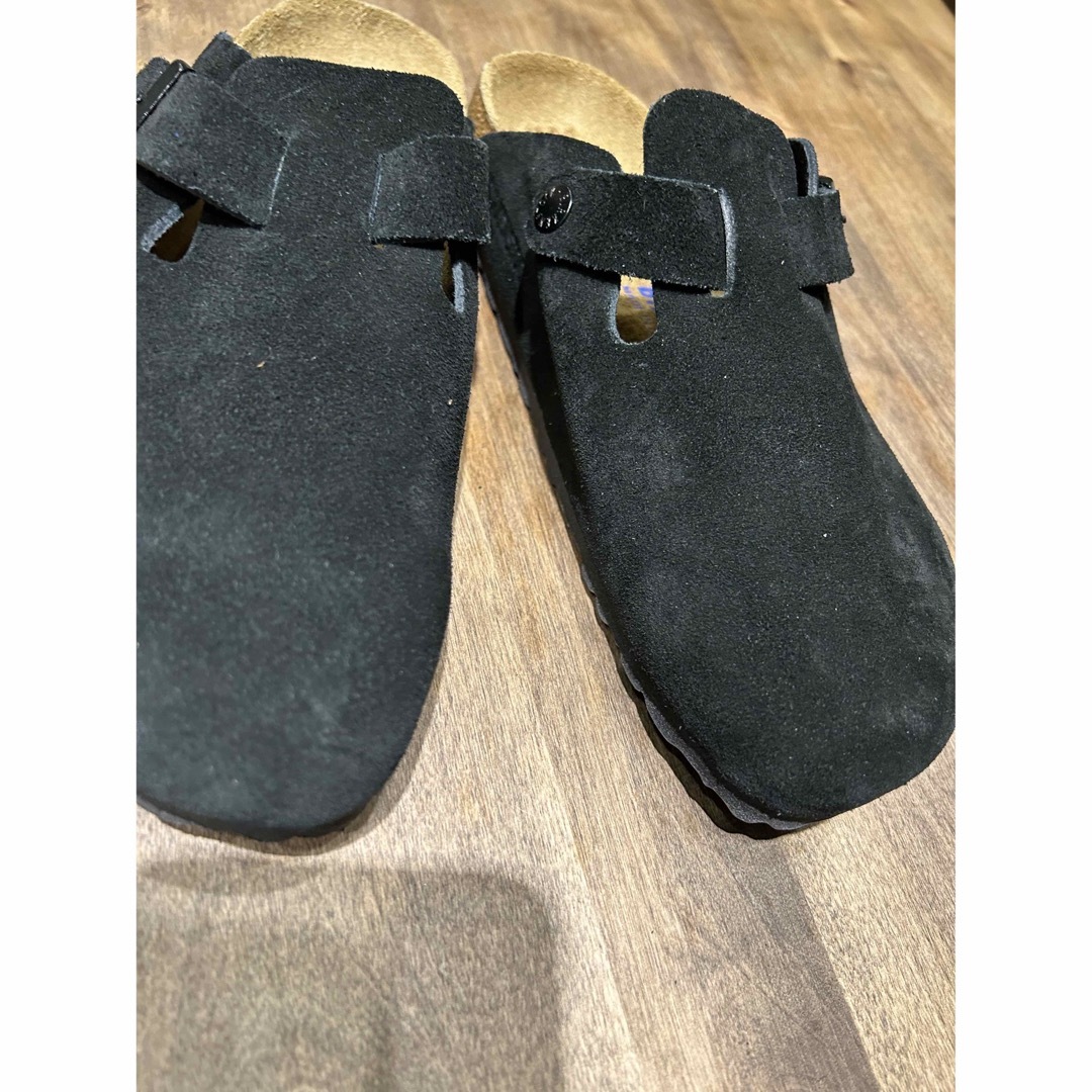 BIRKENSTOCK(ビルケンシュトック)の新品 ビルケンシュトック ボストン　ブラック　39 メンズの靴/シューズ(スリッポン/モカシン)の商品写真