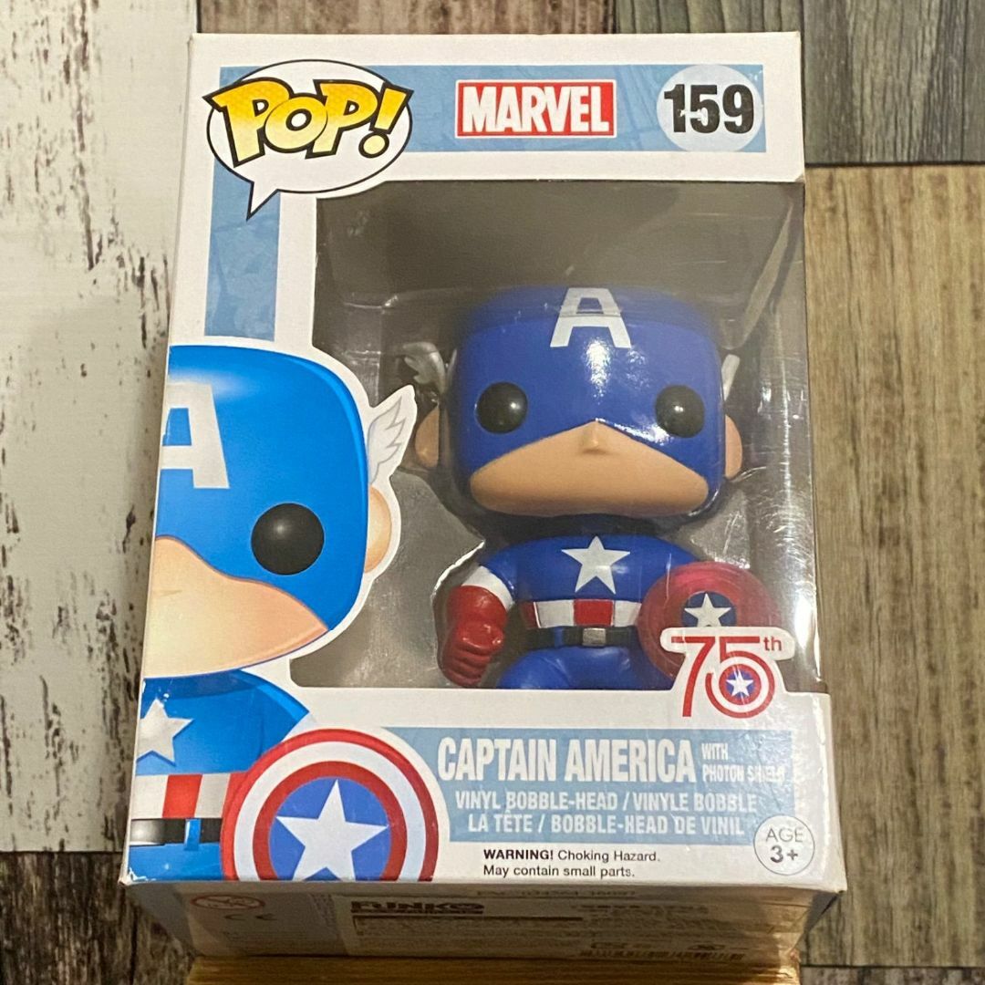FUNKO - FUNKO POP! 159 キャプテン・アメリカ 75周年記念 限定 FUNKO - FUNKO POP! 159 キャプテン・アメリカ 75周年記念 限定
