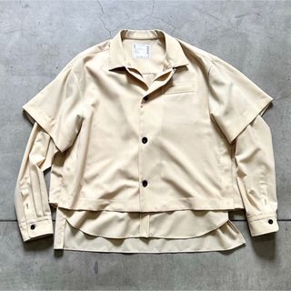 sacai - Sacai サカイ ジラルドコラボシャツの通販 by shop｜サカイ