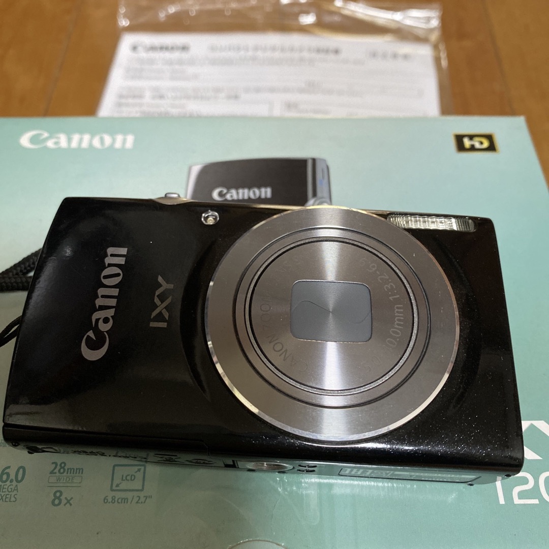 キヤノン デジタルカメラ IXY120 ブラック(1台)