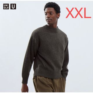 ユニクロ(UNIQLO)のプレミアムラムローゲージセーター(ニット/セーター)