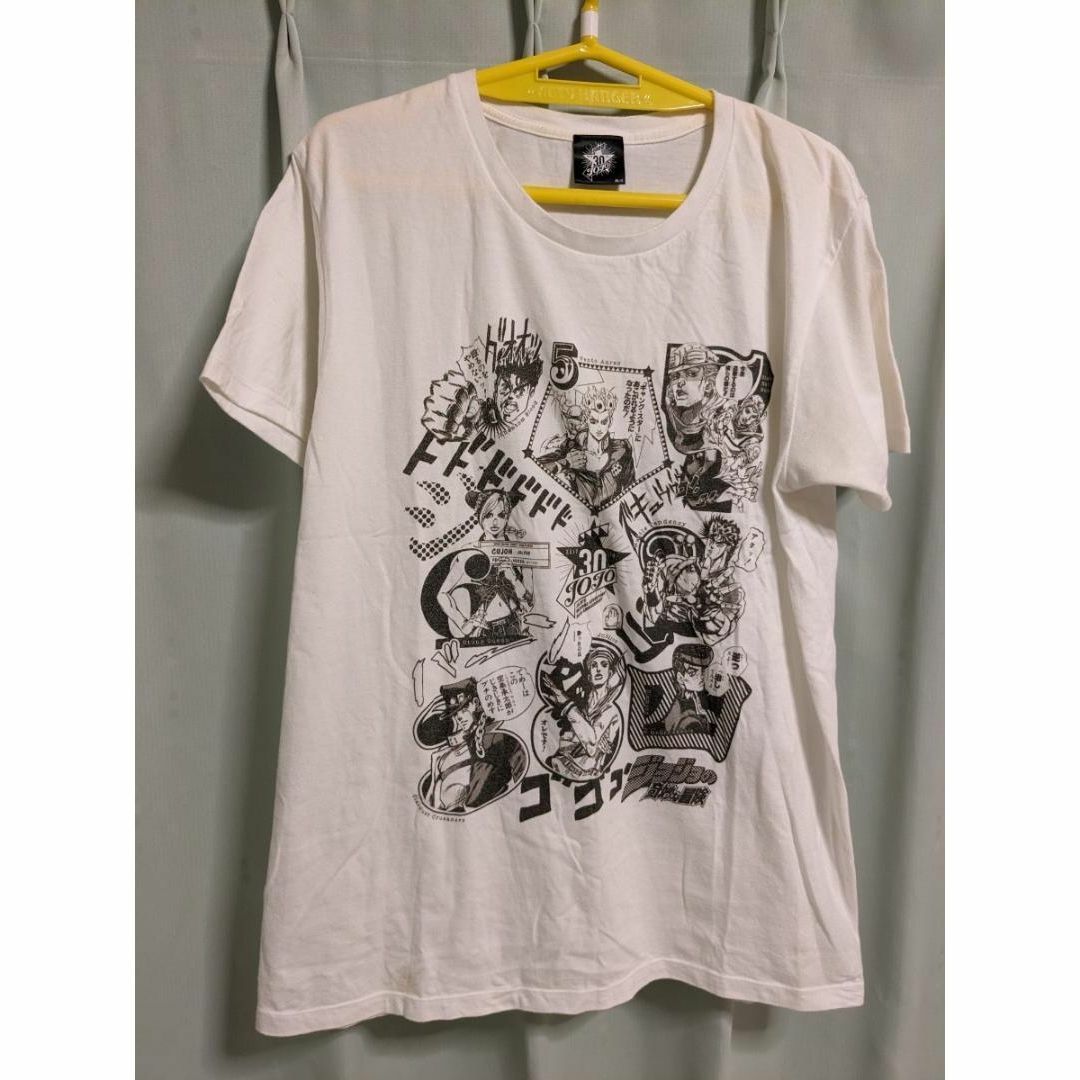 ジョジョの奇妙な冒険/30周年/歴代主人公 限定/Tシャツ/ L/白