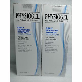 フィジオジェル(PHYSIOGEL（GSK）)の150ml×2個　フィジオジェル　ＤＭＴ フェイシャルクリーム　濃厚な潤いバリア(フェイスクリーム)