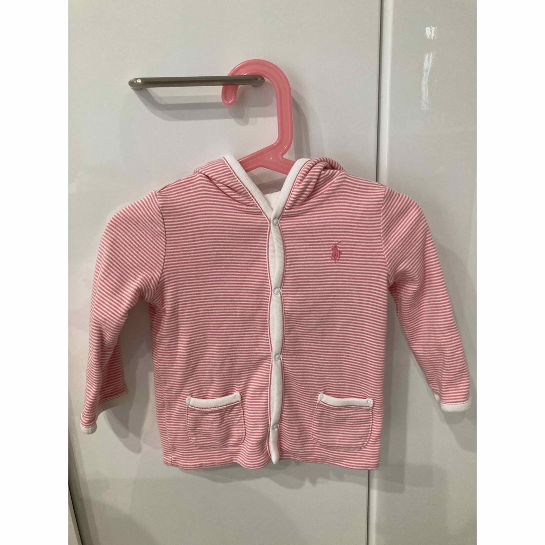 Ralph Lauren(ラルフローレン)のラルフローレン　パーカー　80 キッズ/ベビー/マタニティのキッズ服女の子用(90cm~)(ジャケット/上着)の商品写真