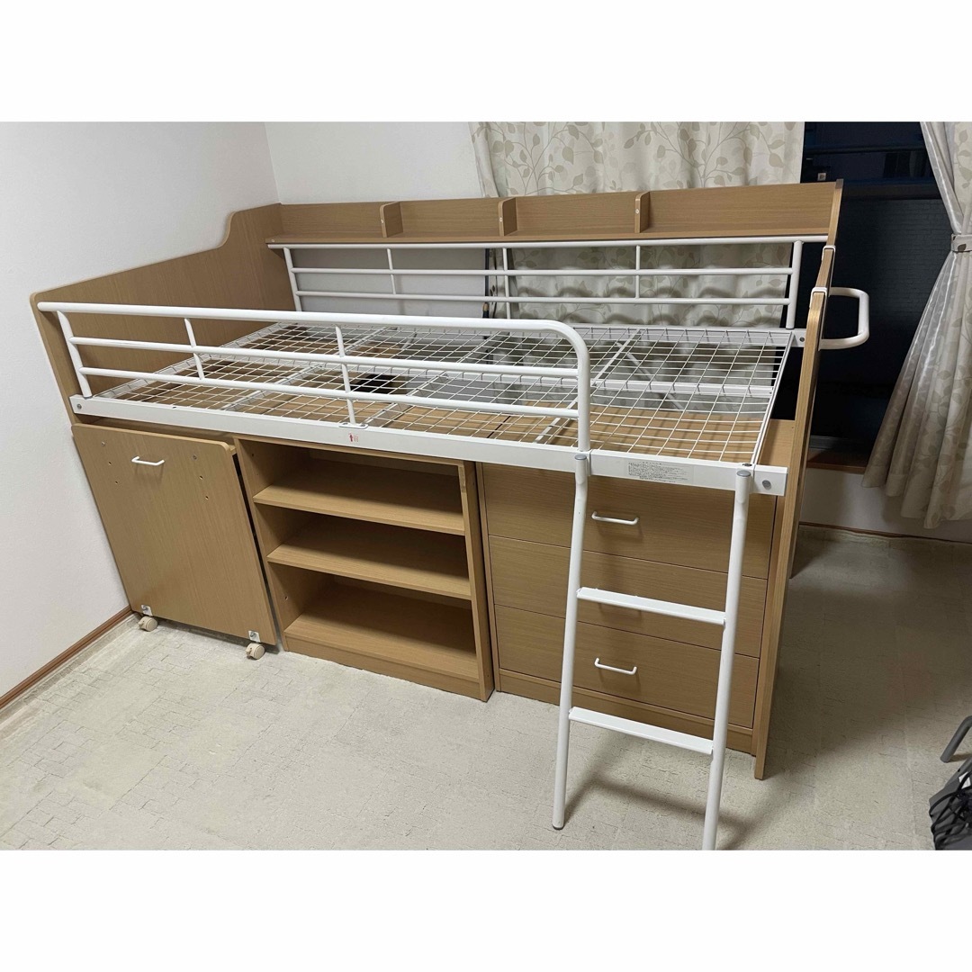 ロフトベッド(ニトリ)(引き取りに来れる方) - ロフトベッド ロフトベッド(ニトリ)(引き取りに来れる方) - ロフトベッド