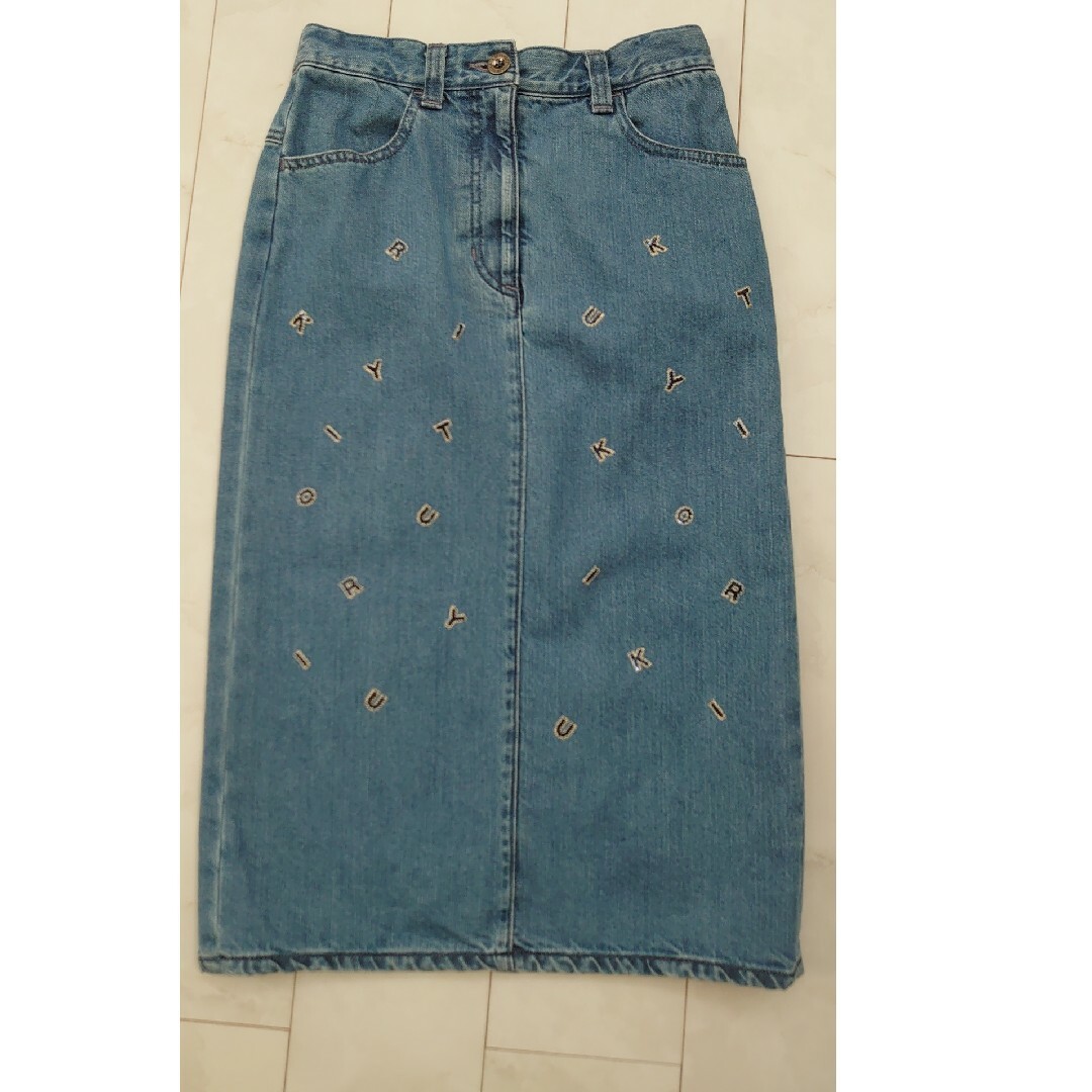 YUKI TORII INTERNATIONAL - YUKI TORII 鳥居ユキ デニムスカート 美品 YUKI TORII INTERNATIONAL - YUKI TORII 鳥居ユキ デニムスカート 美品