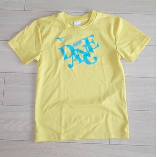 セントラルスポーツ☆ダンスＴシャツ(黄)150cm(ダンス/バレエ)