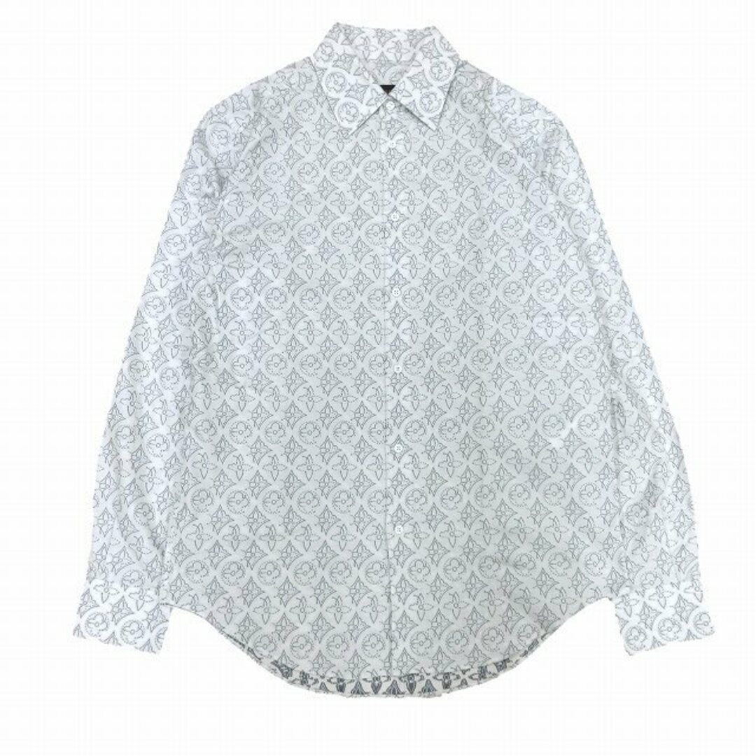 極美品 21aw ルイヴィトン LOUIS VUITTON モノグラム シャツ