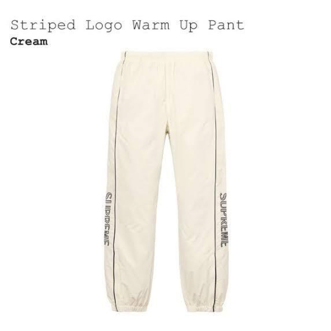 Supreme 17SS Striped track pants ナイロン