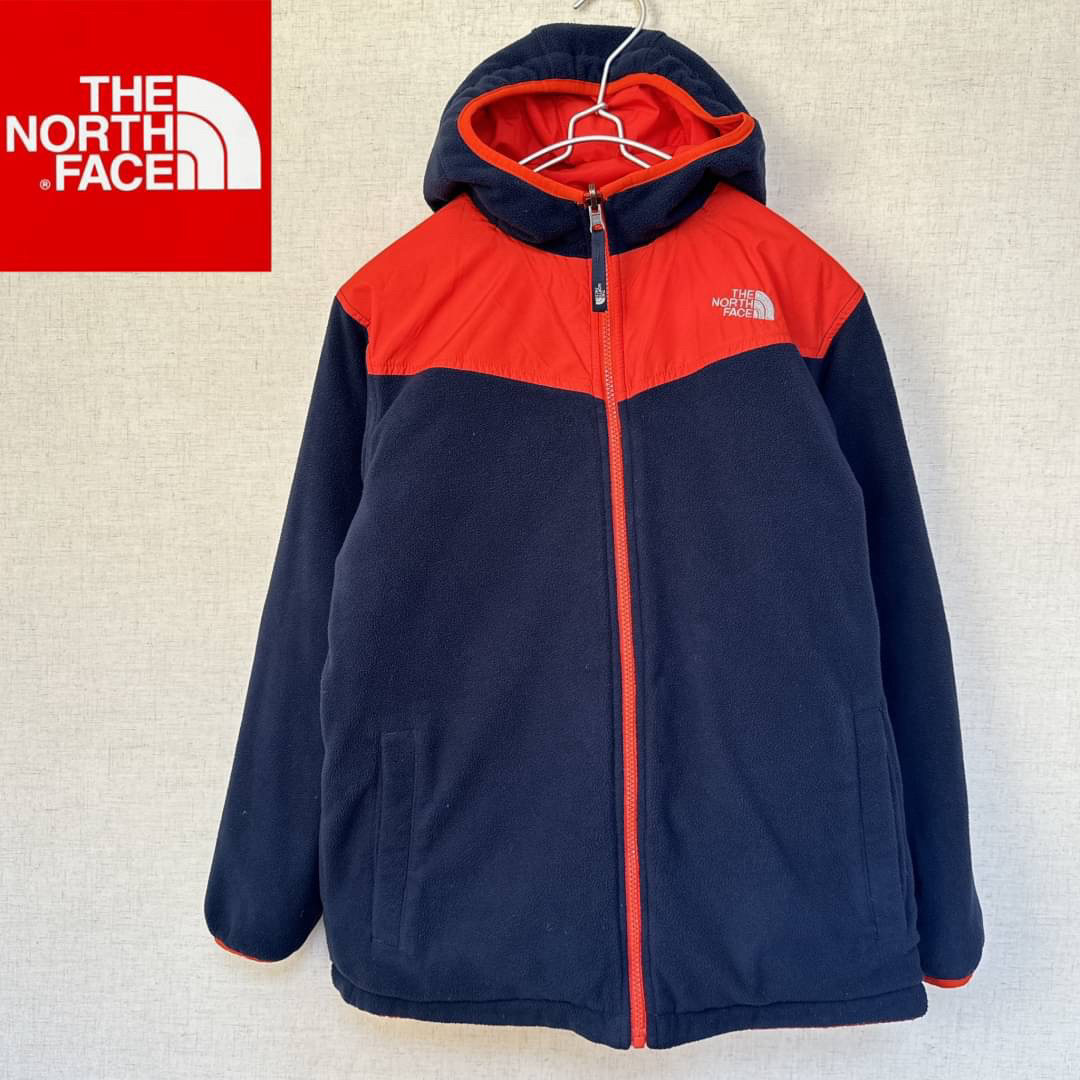 THE NORTH FACE(ザノースフェイス)のノースフェイス ボア 中綿 ナイロンジャケット  リバーシブル レディースL レディースのジャケット/アウター(その他)の商品写真