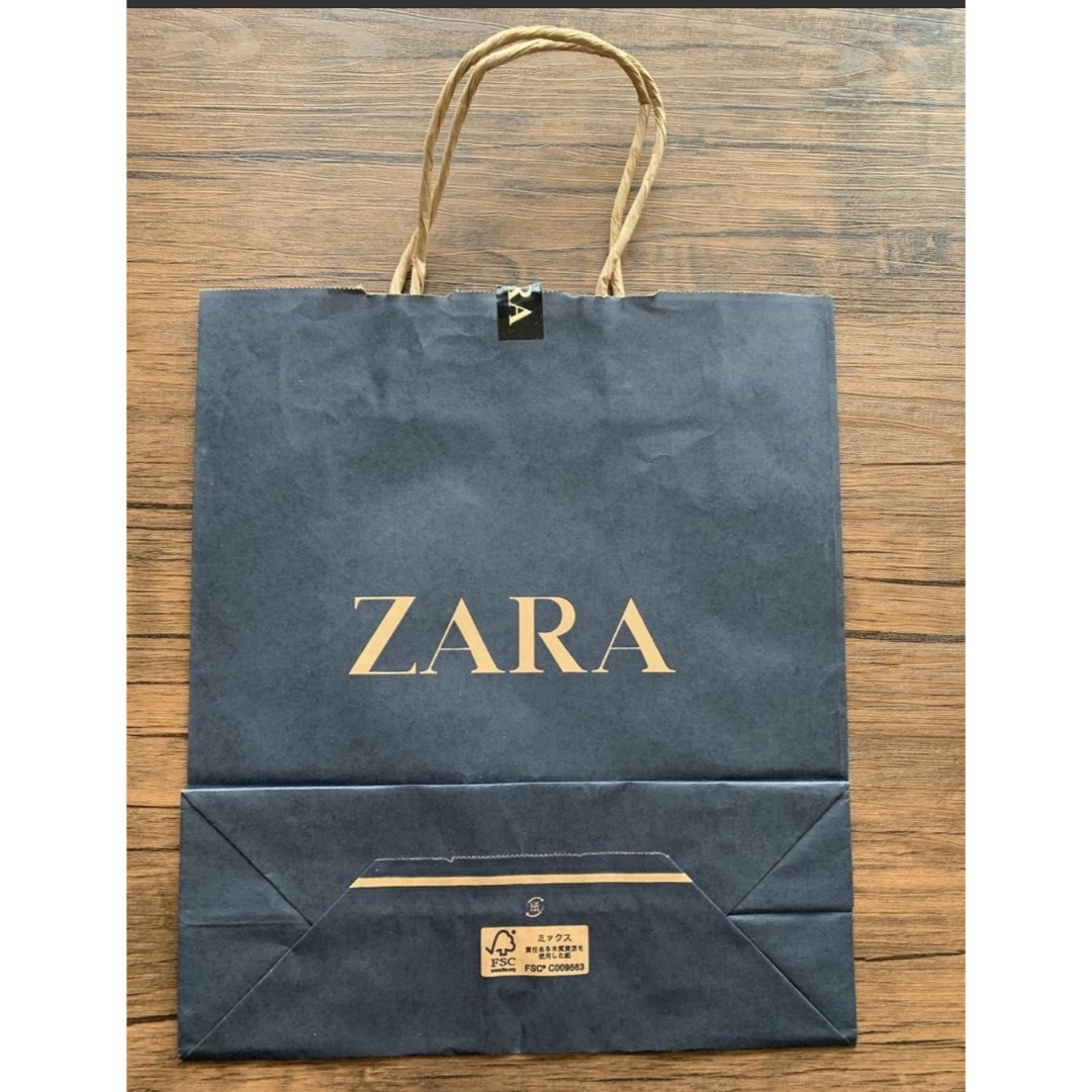 ZARA(ザラ)の美品特価★ZARA★ショッパー レディースのバッグ(ショップ袋)の商品写真