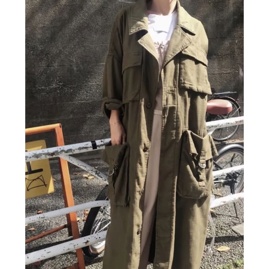 Ameri Vintage ARMY POCKET LONG COAT新品