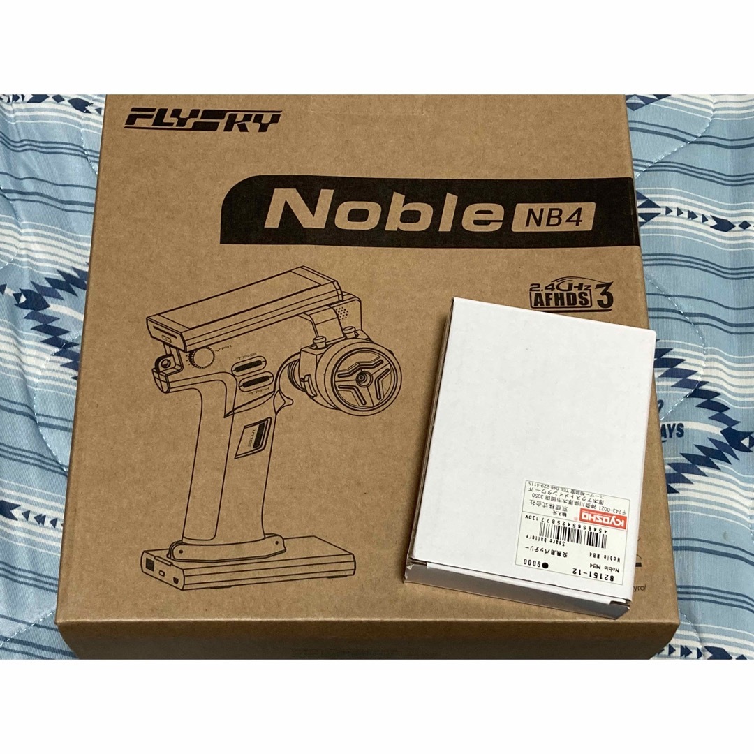 京商　noble nb4 RM005、予備バッテリー付き