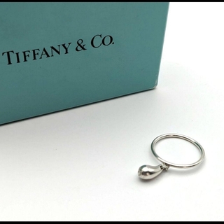 Tiffany&Co ティアドロップ　雫　リング　SV925 7号　指輪