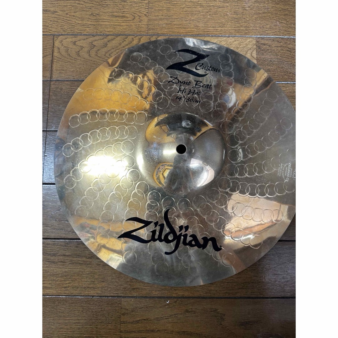 Zildjian(ジルジャン)のZildjian Z custom Dyno Beat Hi Hat 14 楽器のドラム(シンバル)の商品写真