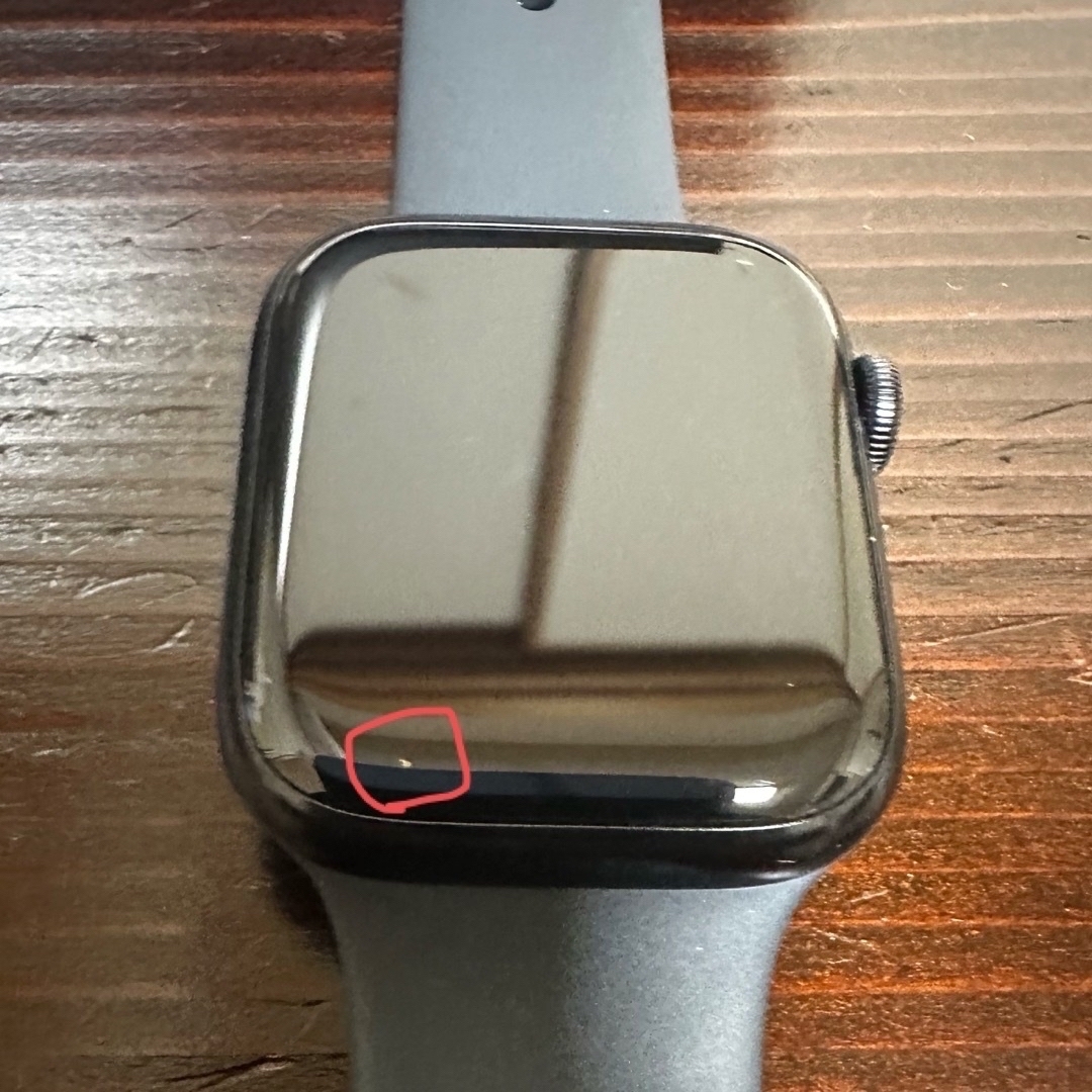 Apple Watch 8 45mm アルミGPSモデルミッドナイト