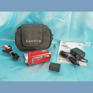 ビクター(Victor)のJVC Everio GZ-E225 レッド SD対応・8GB内蔵ビデオカメラ(ビデオカメラ)