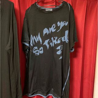 ヨウジヤマモト(Yohji Yamamoto)の19ss 抜染 メッセージカットソー(Tシャツ/カットソー(半袖/袖なし))