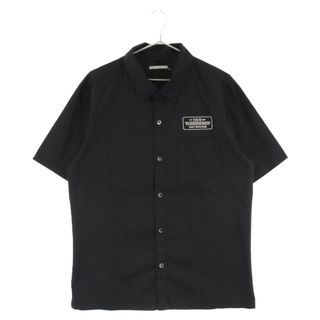 ネイバーフッド(NEIGHBORHOOD)のNEIGHBORHOOD ネイバーフッド 21SS CLASSIC WORK SHIRT C-SHIRT クラシックワーク半袖シャツ 211TSNH-SHM02 ブラック(シャツ)