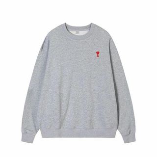 ami paris アミパリス パーカーです長袖 グレー 男女兼用 新品未使用の