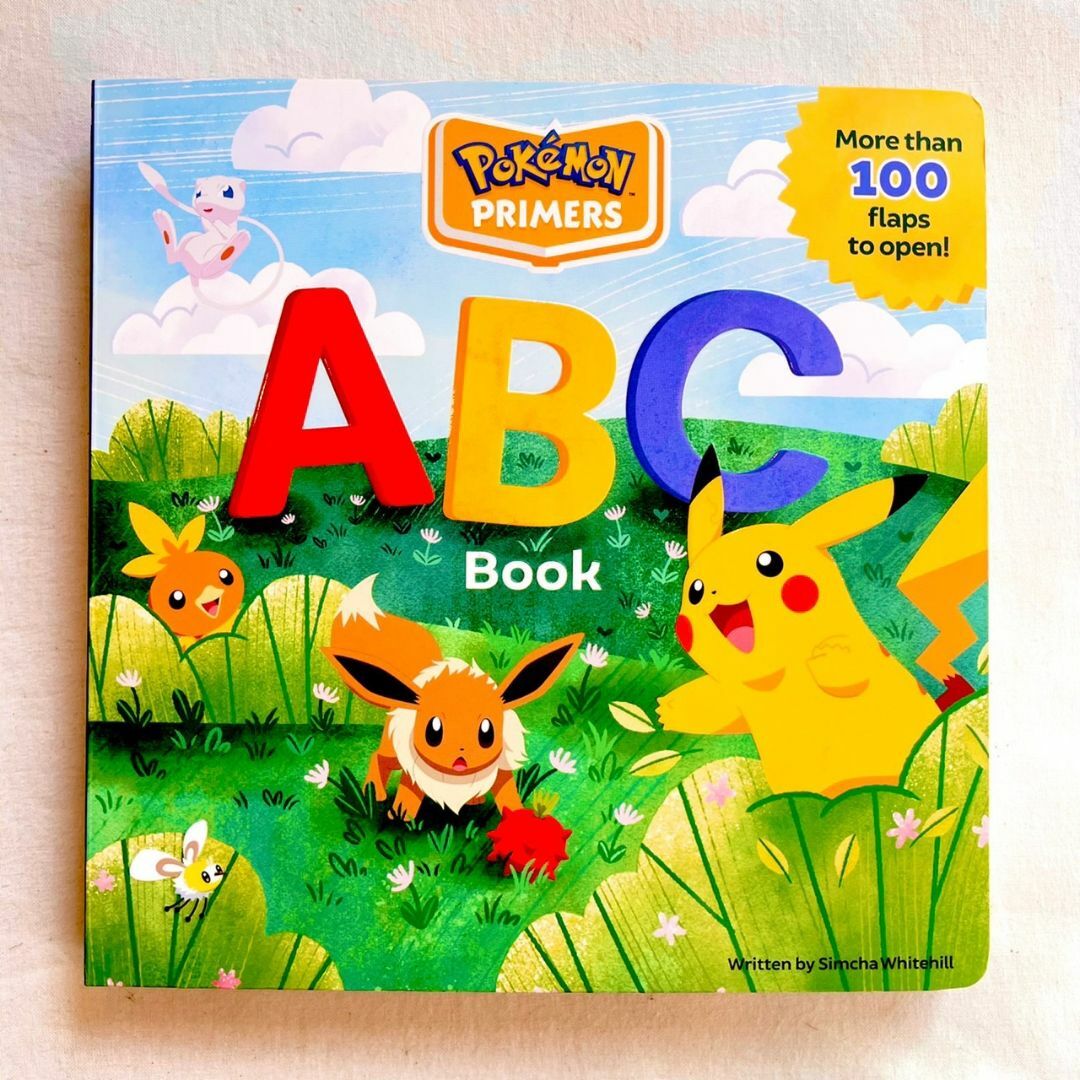 新品／ポケモン ABC仕掛け付き 英語絵本 知育玩具 洋書 ボード エンタメ/ホビーの本(洋書)の商品写真