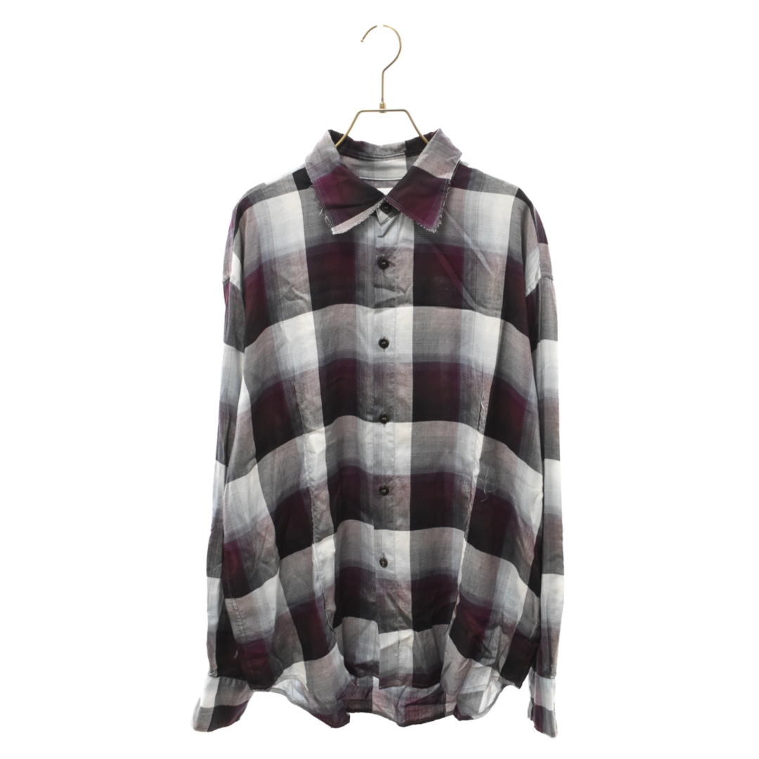 UNUSED　SugarHill ombre Open collar shirt