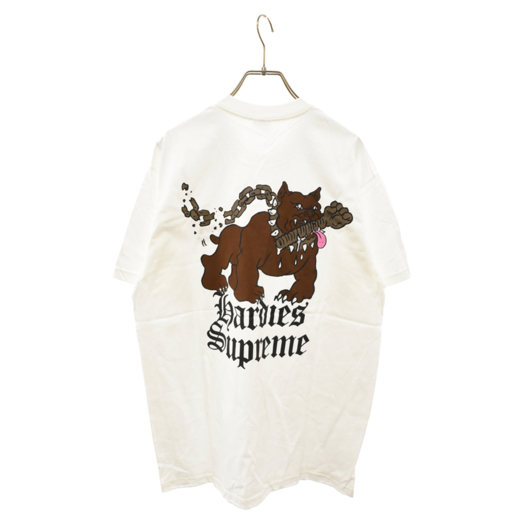 新品 白色 Ｌサイズ supreme Hardies dog tee Tシャツ