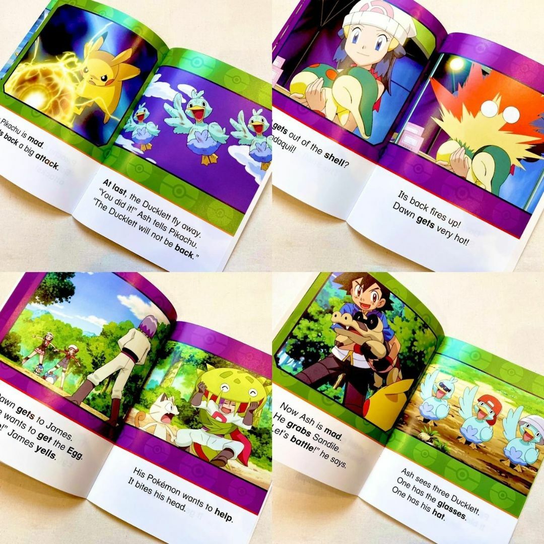 新品／ポケモン 英語絵本 12冊 ピカチュウ Pokémon アローラ エンタメ/ホビーの本(洋書)の商品写真
