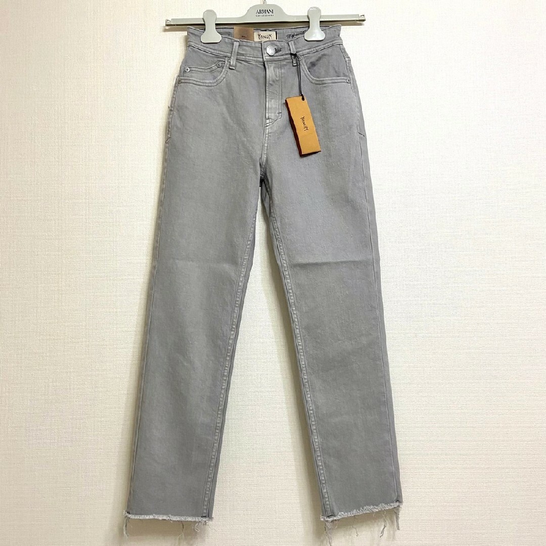 YANUK - 新品未使用タグ付 ヤヌーク ハイウエストストレート アネット