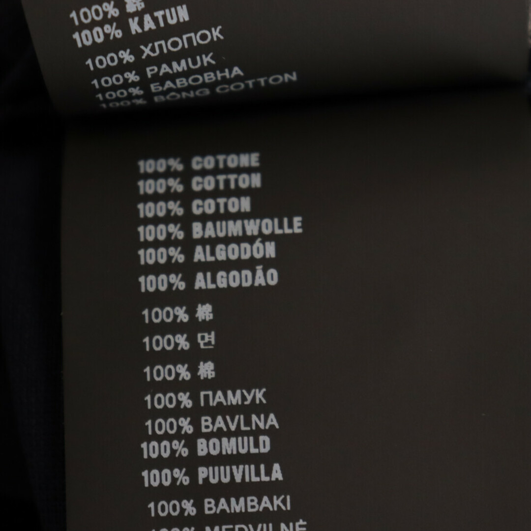 PRADA プラダ コットン半袖ポロシャツ DNA497 S101 1JQL ネイビー