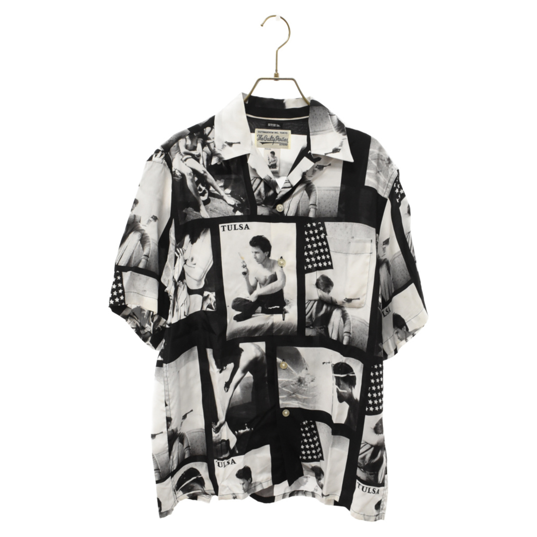 WACKO MARIA ワコマリア 21SS STIE-LO LARRY CLARK TULSA／HAWAIIAN SHIRT スティーロー ラリークラーク ハワイアンシャツ ブラック