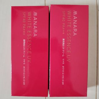 マナラ(maNara)の【マナラ】 ホワイトエッセンスUV 30g 2本セット(化粧下地)