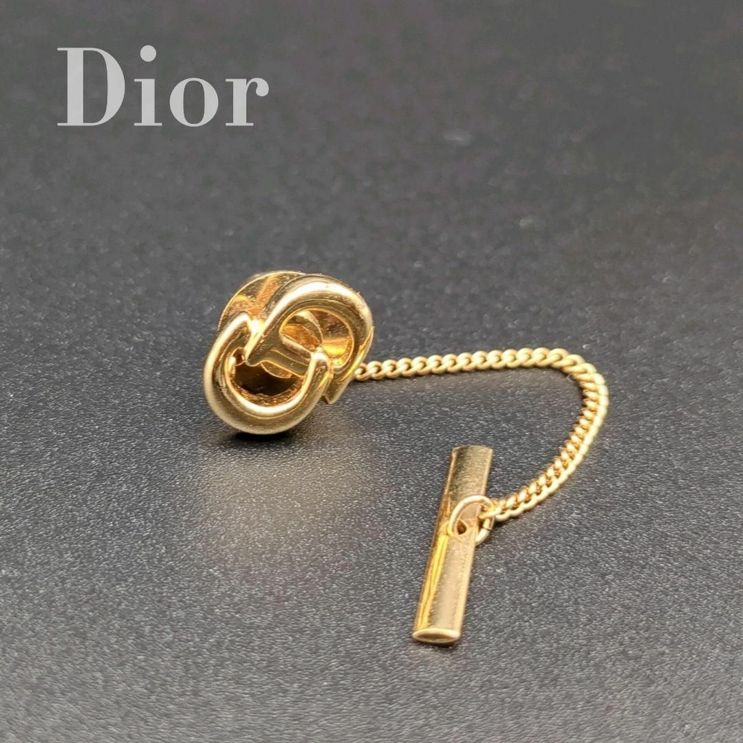 I99.Dior ディオール ゴールド ラペルピン タイタック