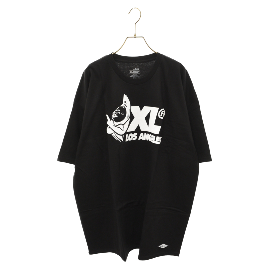 XLARGE(エクストララージ)のX-LARGE エクストララージ ロゴプリント 半袖Tシャツ ブラック メンズのトップス(Tシャツ/カットソー(半袖/袖なし))の商品写真