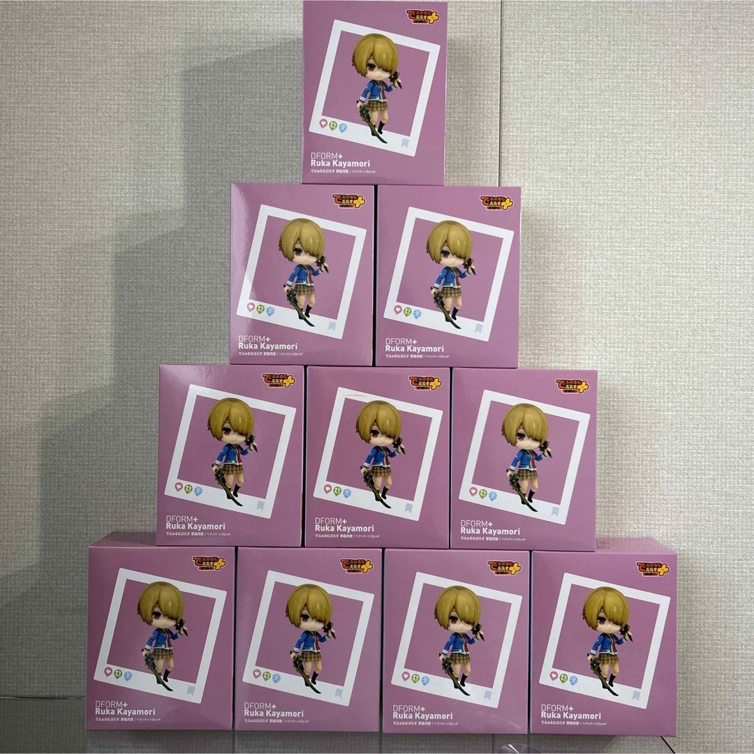 ヘブンバーンズレッド でふぉるめぷらす 茅森月歌 フィギュア×10の通販