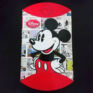 ディズニー(Disney)の【やや美品】Disney ミッキー ミニー ピロー パッケージ イギリス購入品(ラッピング/包装)