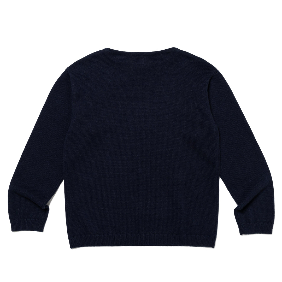 HUMAN MADE  HEART KNIT SWEATER NAVY XL