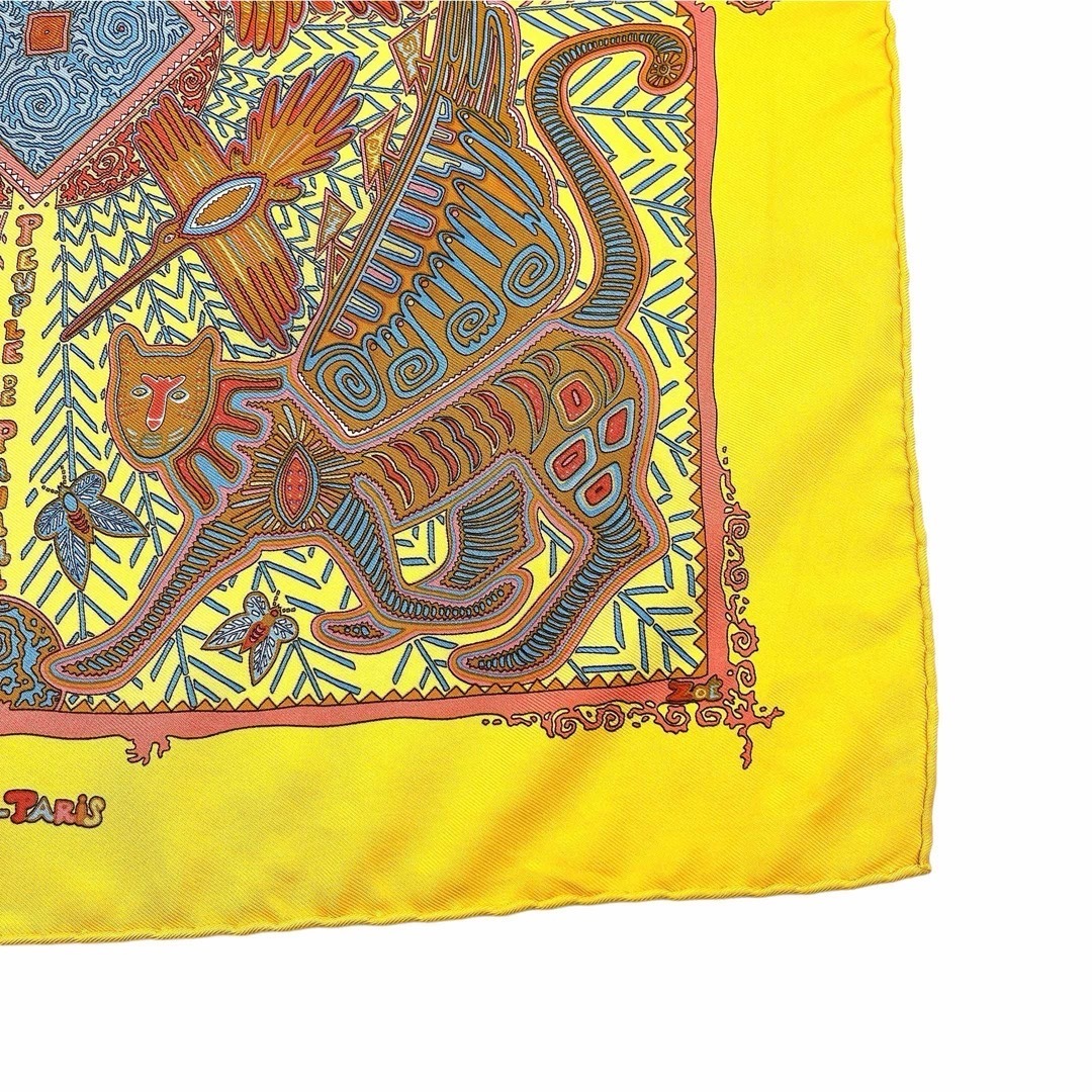 Hermes - 美品【エルメス】ガウロッシュ 45 スカーフ シルク パナマの