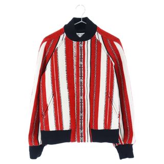 サンローラン(Saint Laurent)のSAINT LAURENT PARIS サンローランパリ 18SS Teddy Bomber Jacket テディ ボンバージャケット スタジャン ブルゾン レッド 507477 Y191S(フライトジャケット)