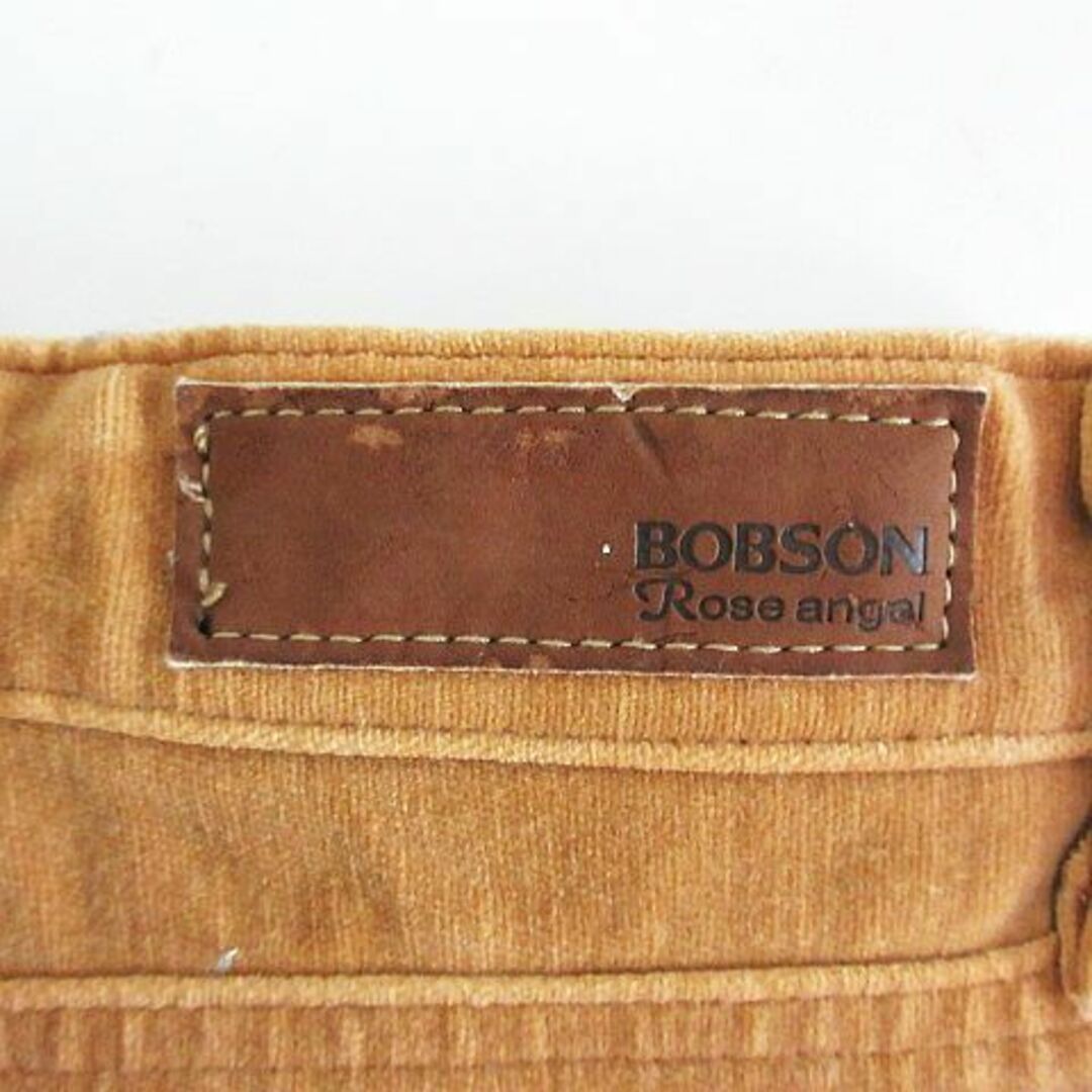BOBSON(ボブソン)のボブソン AR104 パンツ ブーツカット ベロア ストレッチ 73 キャメル メンズのパンツ(スラックス)の商品写真