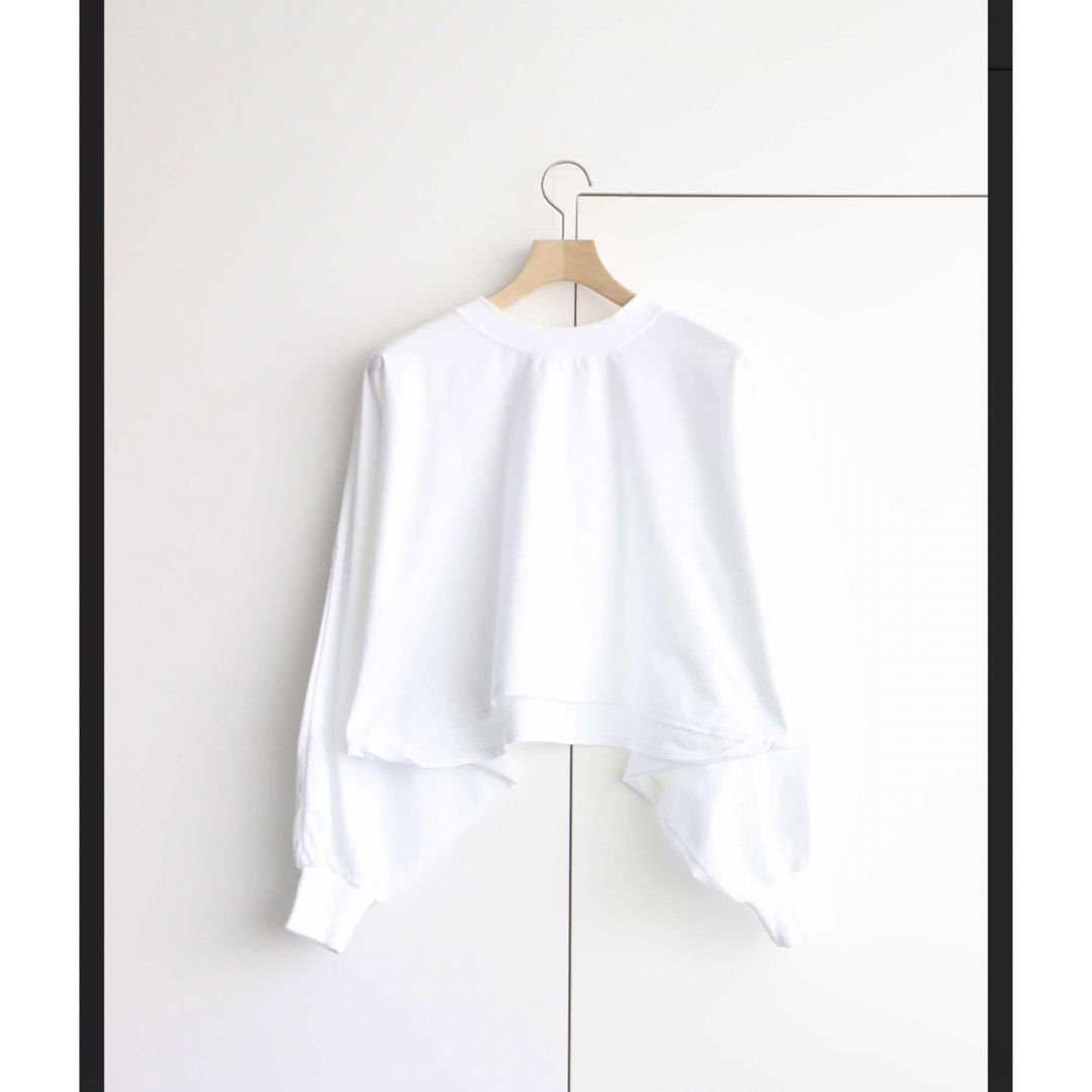 HYKE / LONG-SLV TEE PONCHO