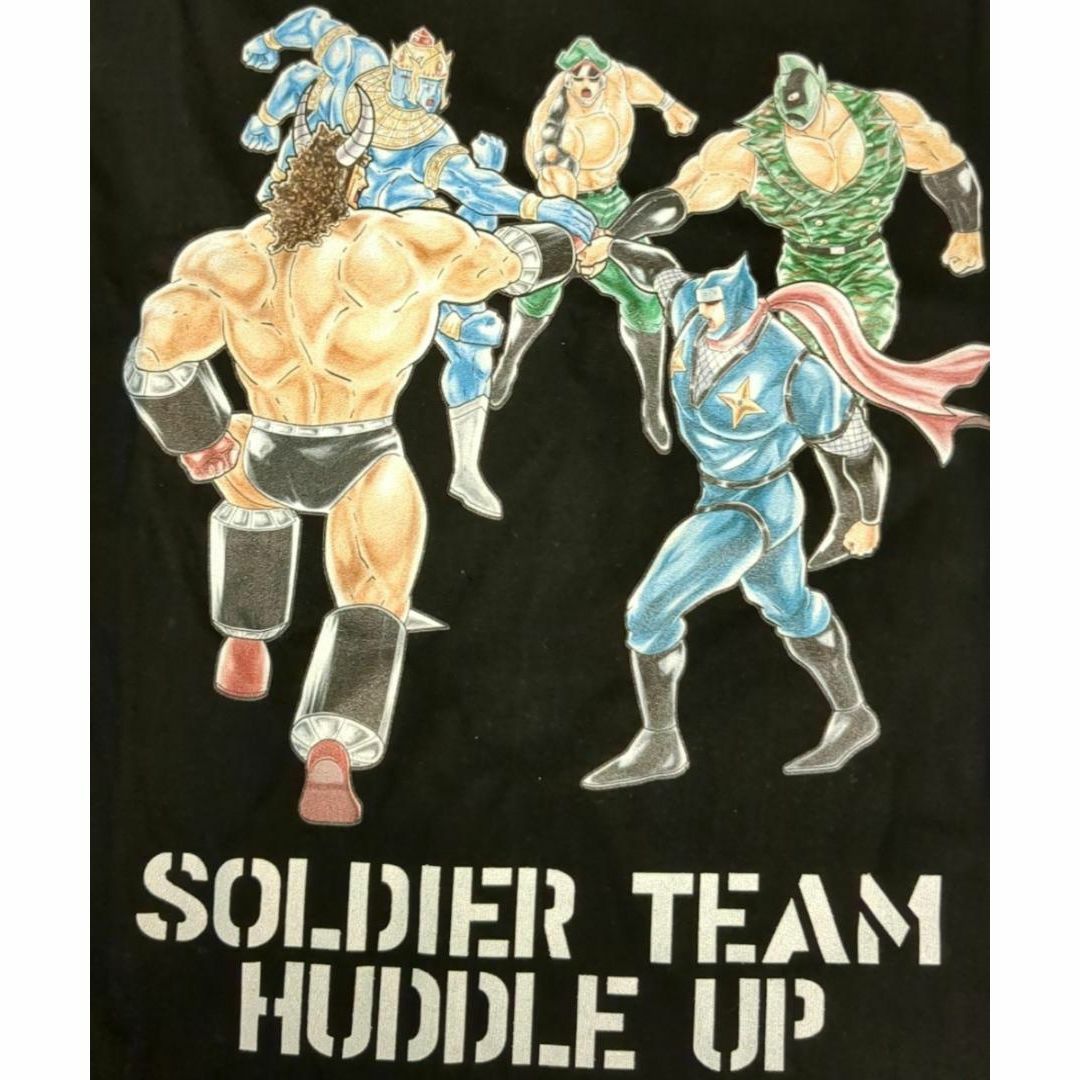 L /キン肉マン ソルジャーチーム/Tシャツ/SOLDIER TEAM/再結集