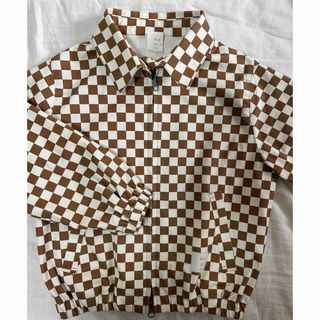 Mediam kids Checker blouson(ジャケット/上着)