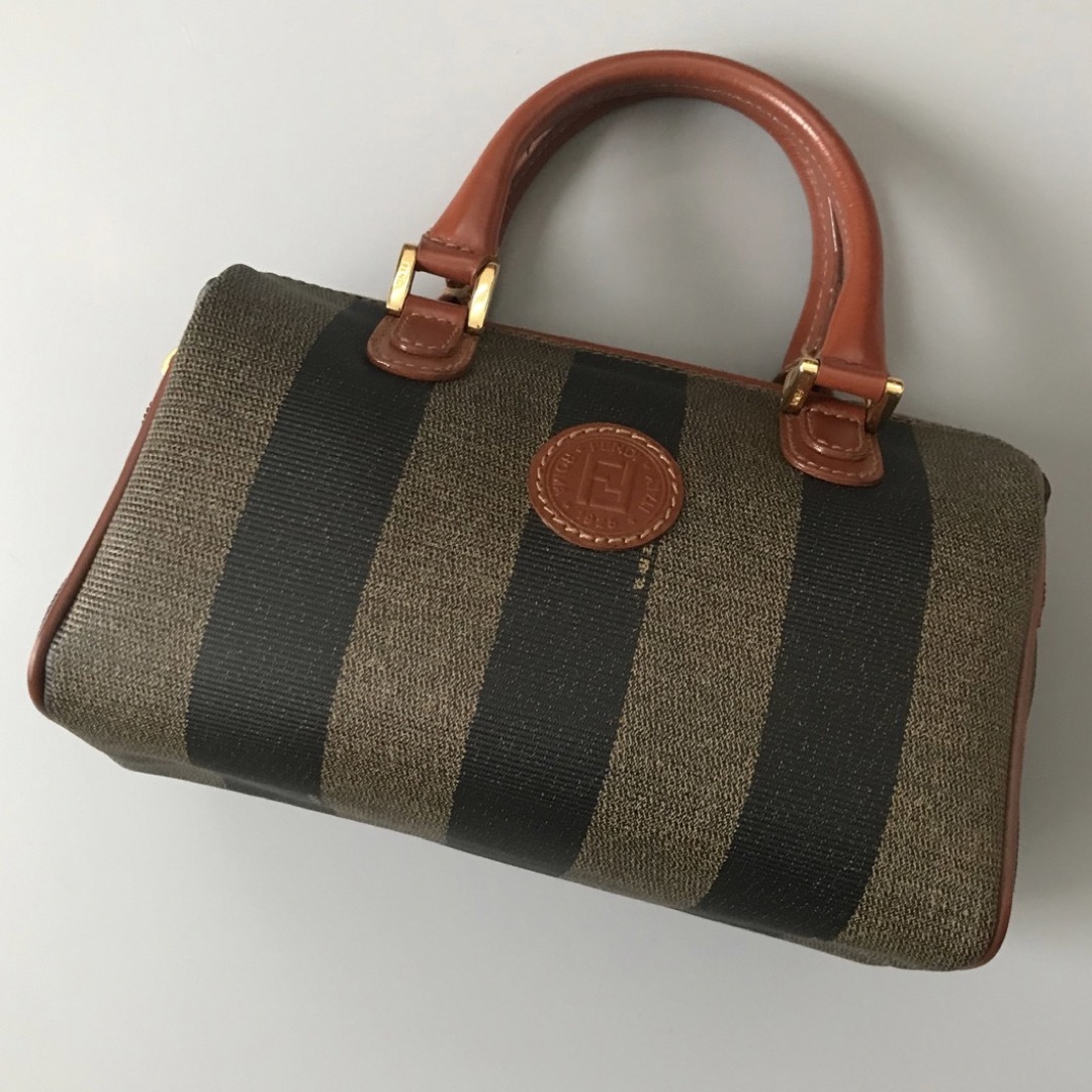 FENDI(フェンディ)のFENDI ペカン柄ミニボストンショルダーバッグ レディースのバッグ(ショルダーバッグ)の商品写真