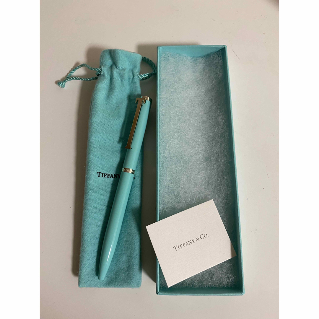 Tiffany & Co. - ティファニー 回転式ボールペン Tグリップ シルバー