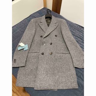 malo - 未使用 malo カシミア100 グレー クルーネックセーター malo - 未使用 malo カシミア100 グレー クルーネックセーター