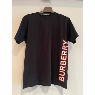 バーバリー(BURBERRY)のバーバリー　Tシャツ　サイズS  黒(Tシャツ/カットソー(半袖/袖なし))