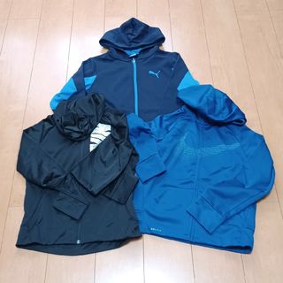 ナイキ(NIKE)の☆goo様専用☆ジップアップ パーカー 145～155センチ 3点セット(ジャケット/上着)