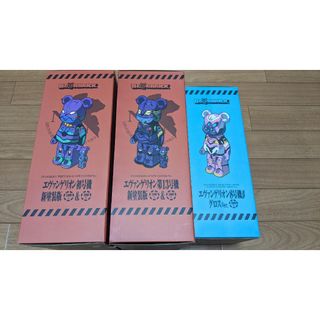 ベアブリック(BE@RBRICK)のBE@RBRICK エヴァンゲリオン 400% 3体セット メディコムトイ(その他)