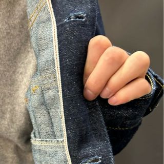 連休値下げ！Levi's TYPE I デニムジャケット ダークインディゴ